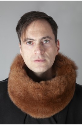 Possum fur neck warmer - unisex